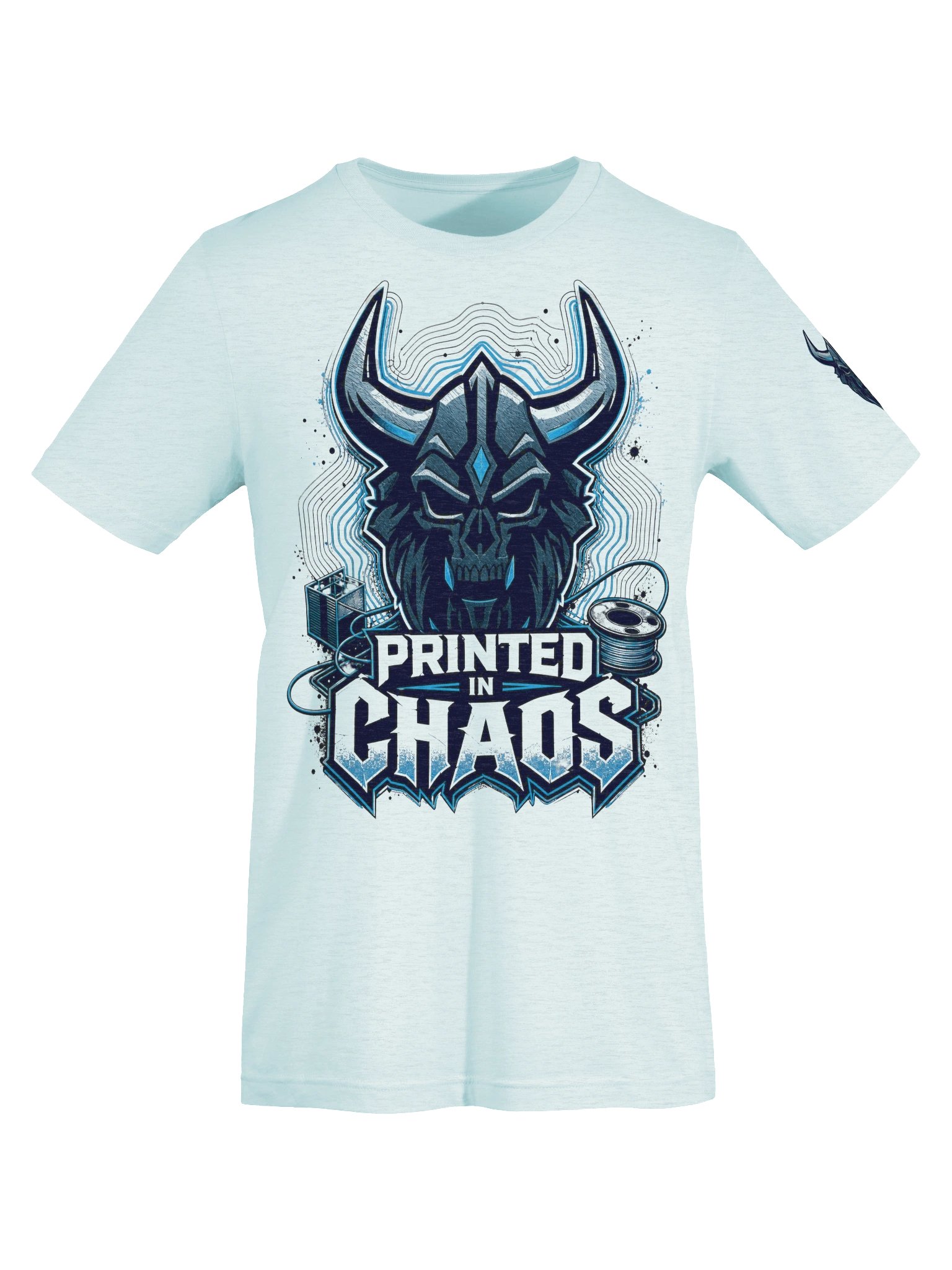 Printed in Chaos Skull Graphic Tee product image (127)