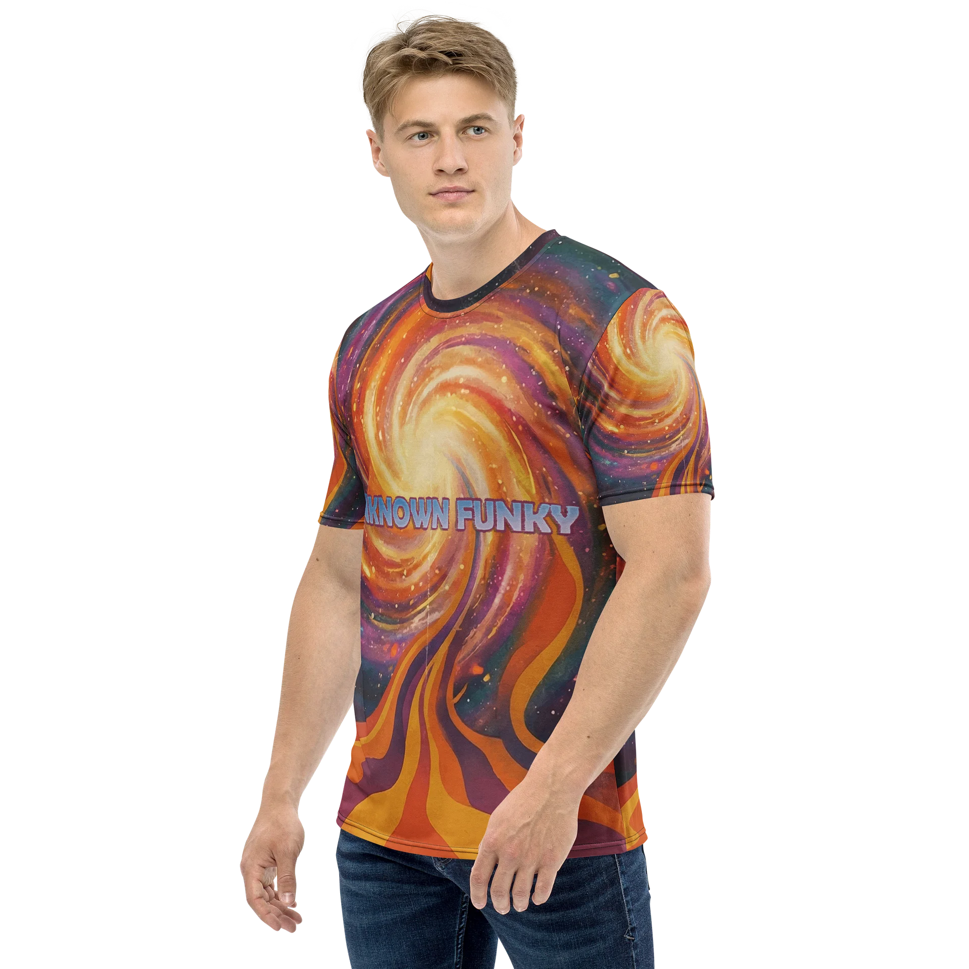 Brandon Gabriel - All-Over Print Crew Neck T-Shirt (Unknown Funky) product image (3)