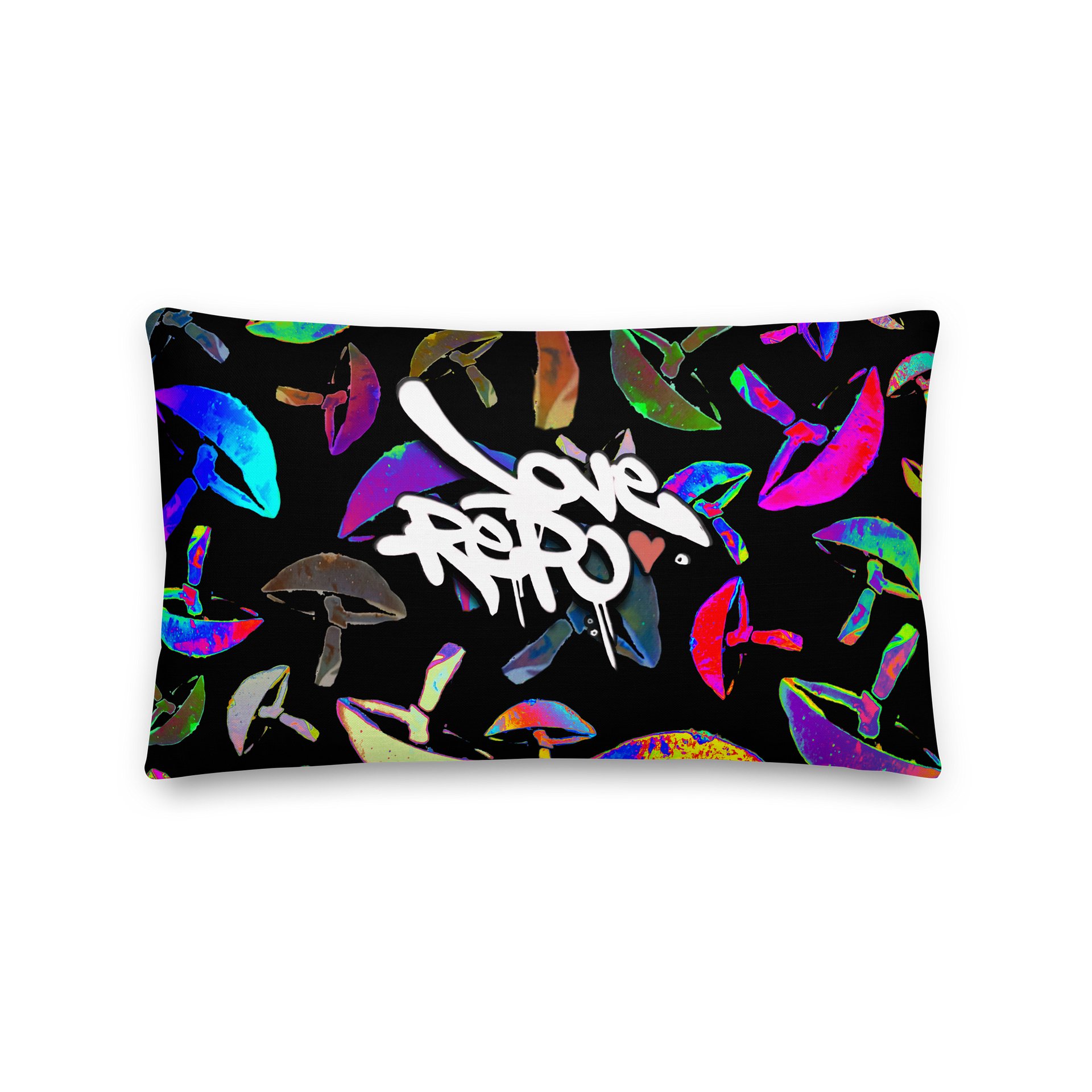 Trippy Mushroom Pillow product image (1)