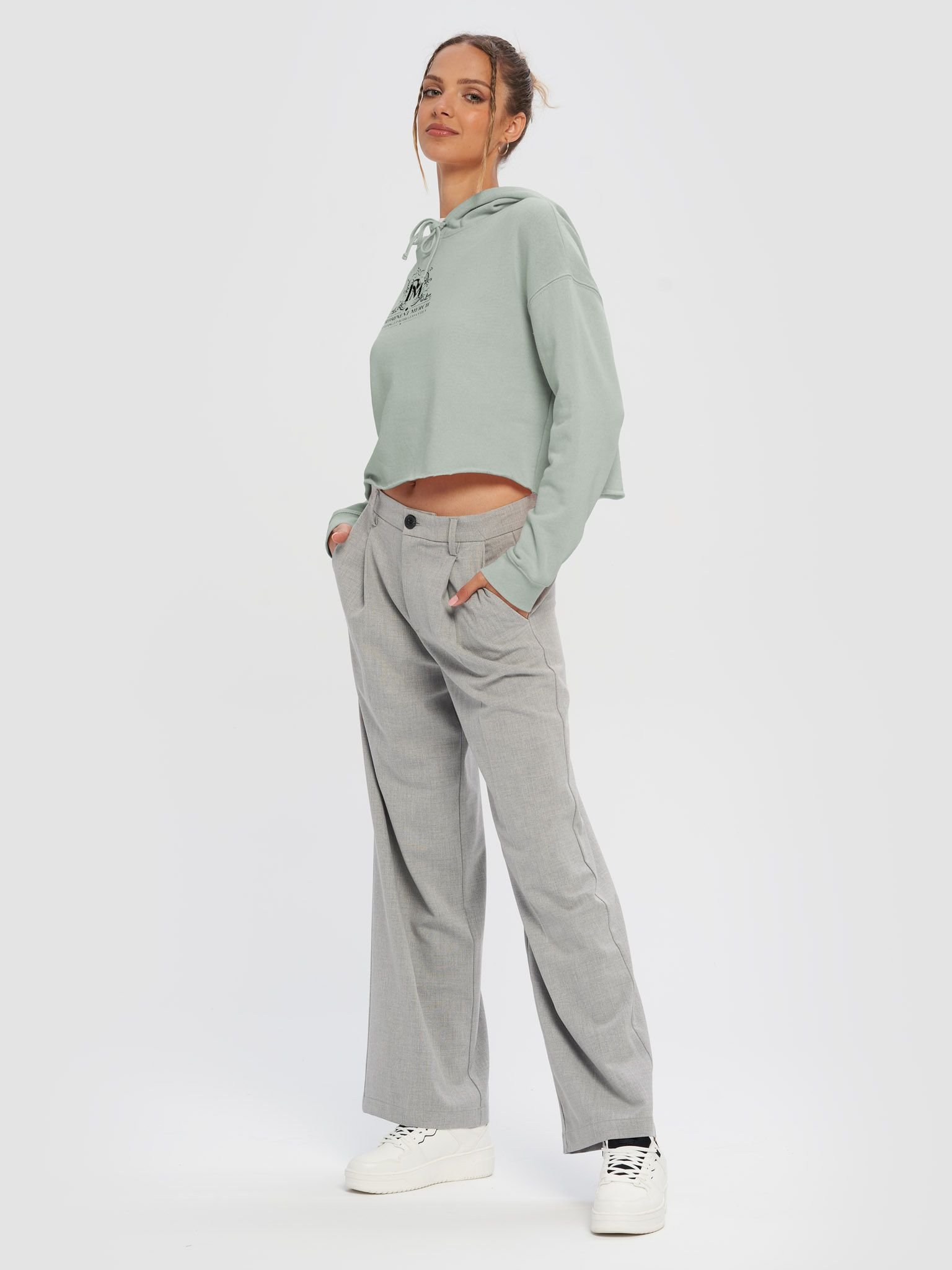 Prominent crop-top hoodie product image (19)