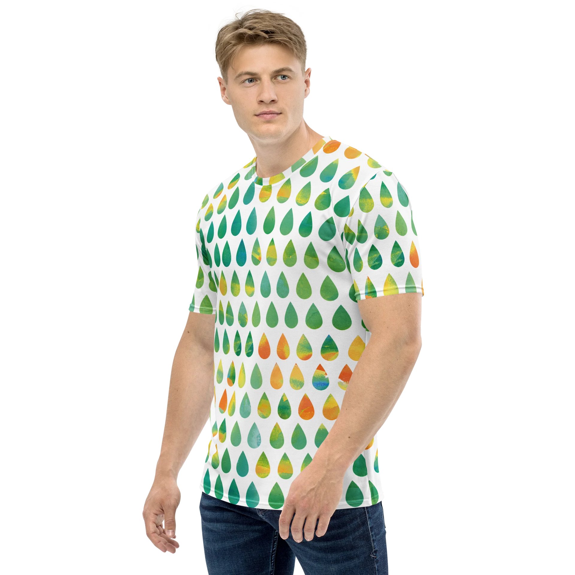 The rain all over print graphic t-shirt product image (4)