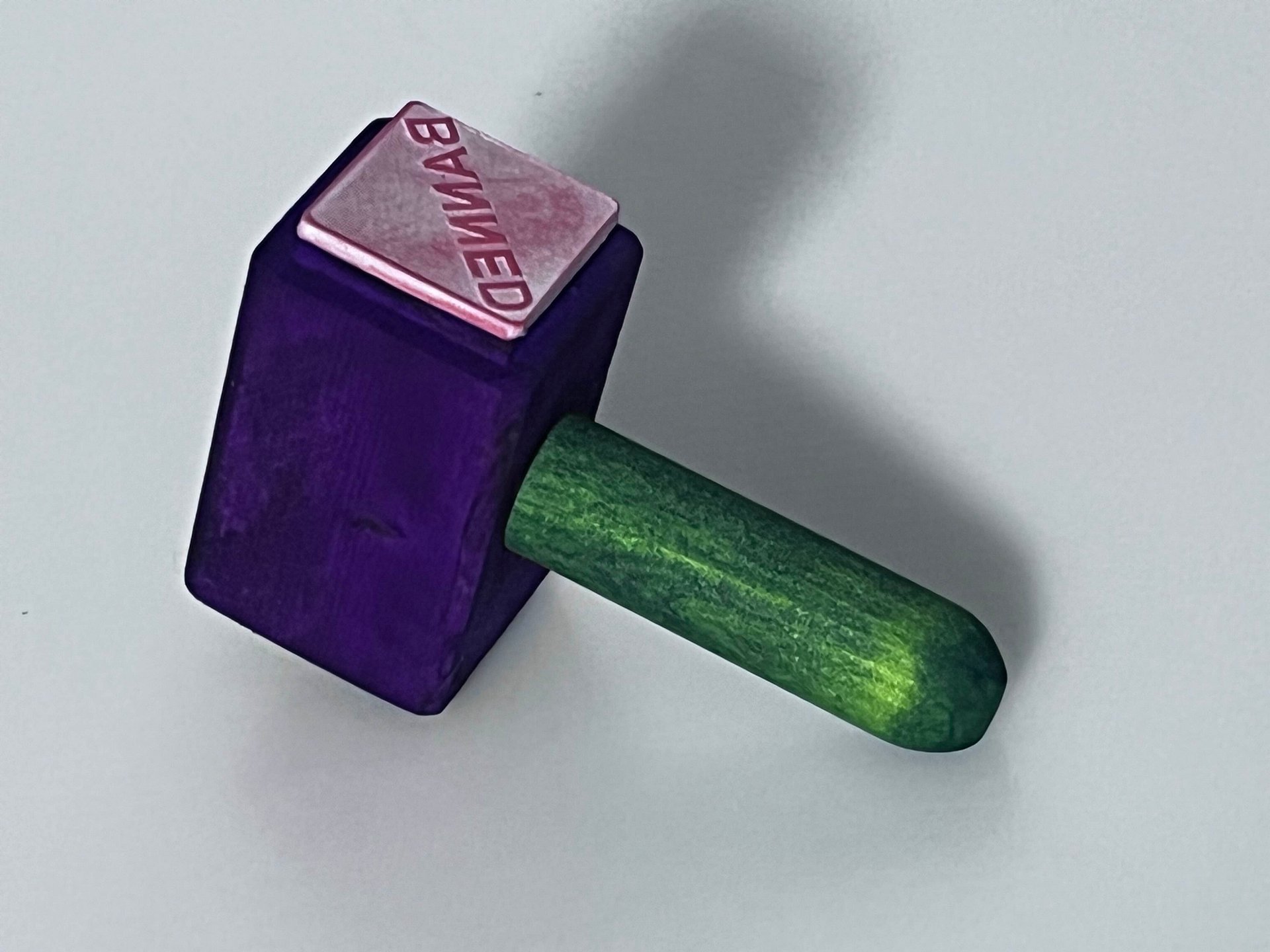 Ban Hammer w/ Rubber Stamp product image (3)