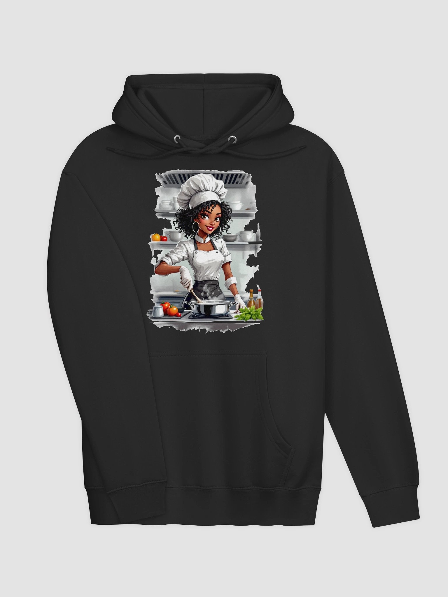 Curly Chef Premium Hoodie product image (17)