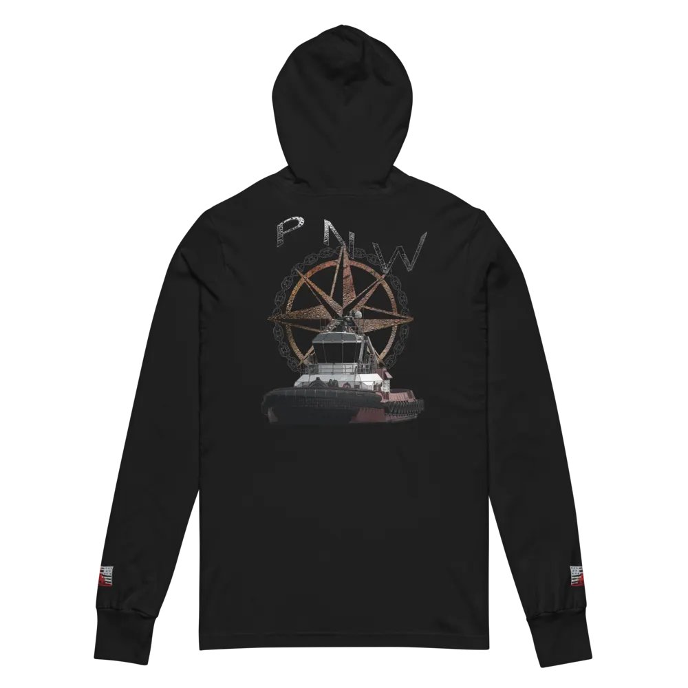 PNW Compass Rose & Athena – Maritime Heritage | Twin Anchor Apparel Engine Room Line product image (6)