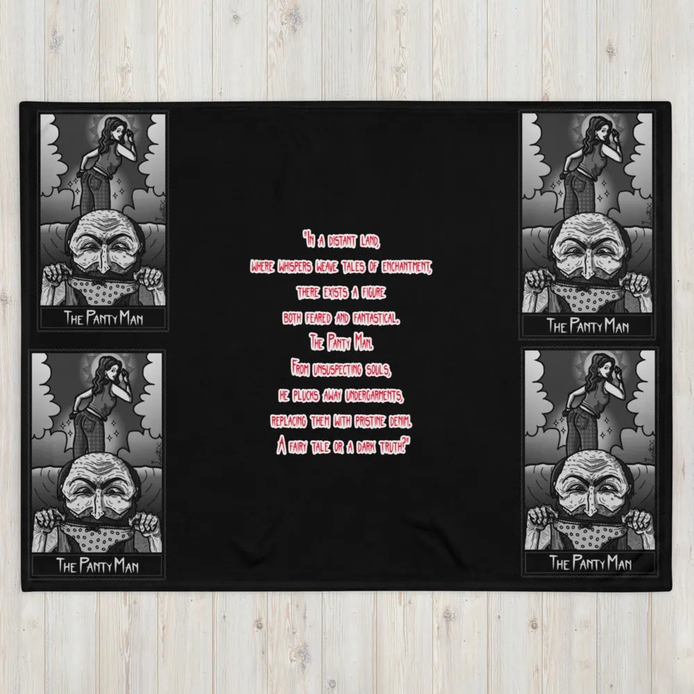 Show Respect with Panty Man Blanket Art by LanttuX on Twitch.tv product image (4)