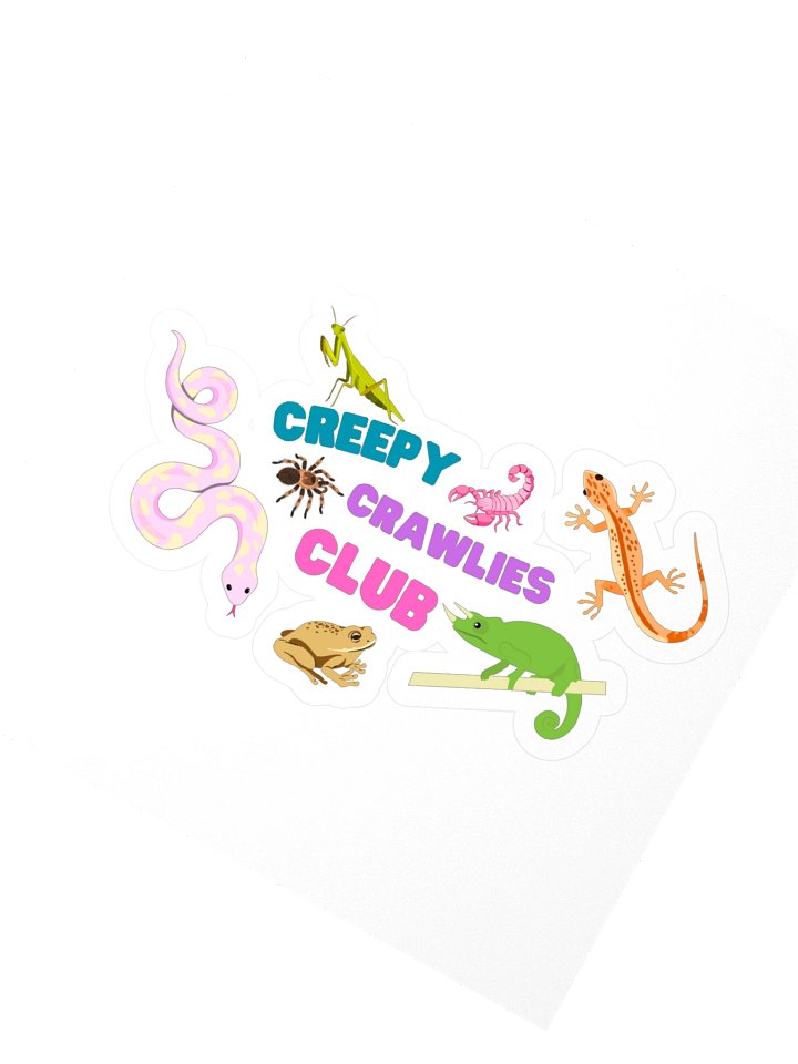 creeping crawlies sticker product image (3)