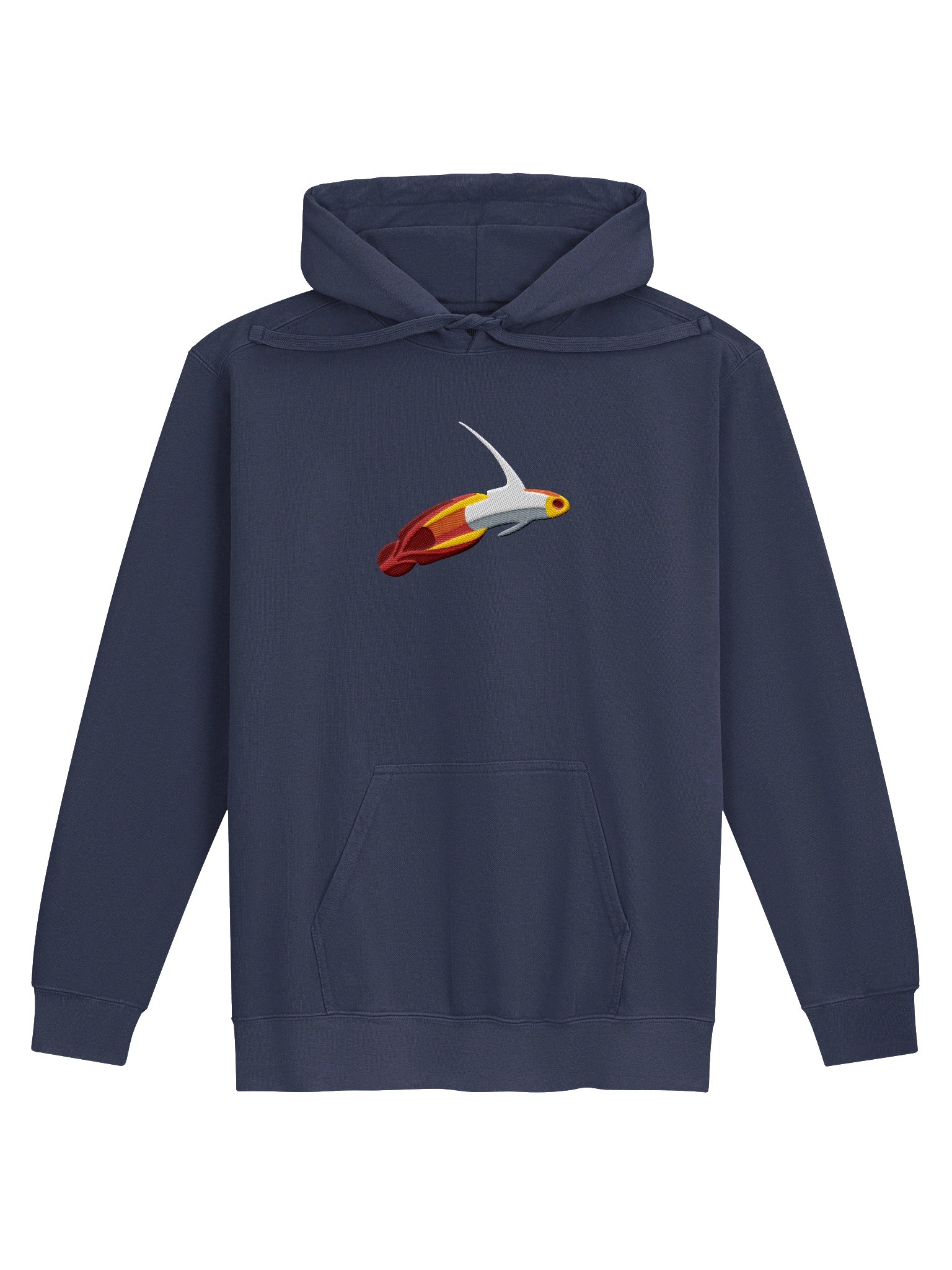 Firefish Goby Embroidered Hoodie | Saltwater Reef Aquarium Fish & Marine Life Apparel product image (3)