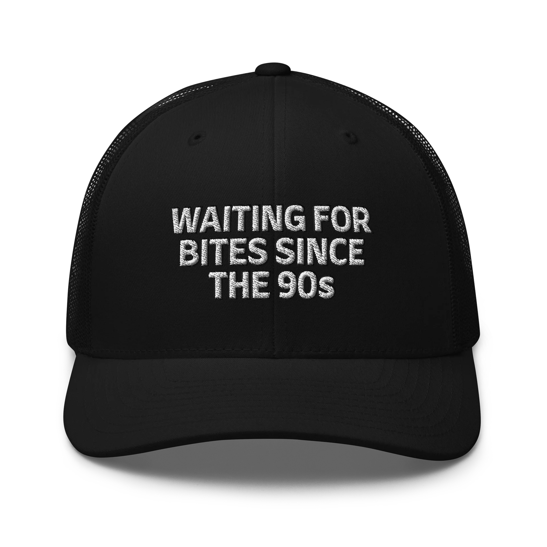 "Waiting for Bites Since the 90s" Trucker Cap product image (1)