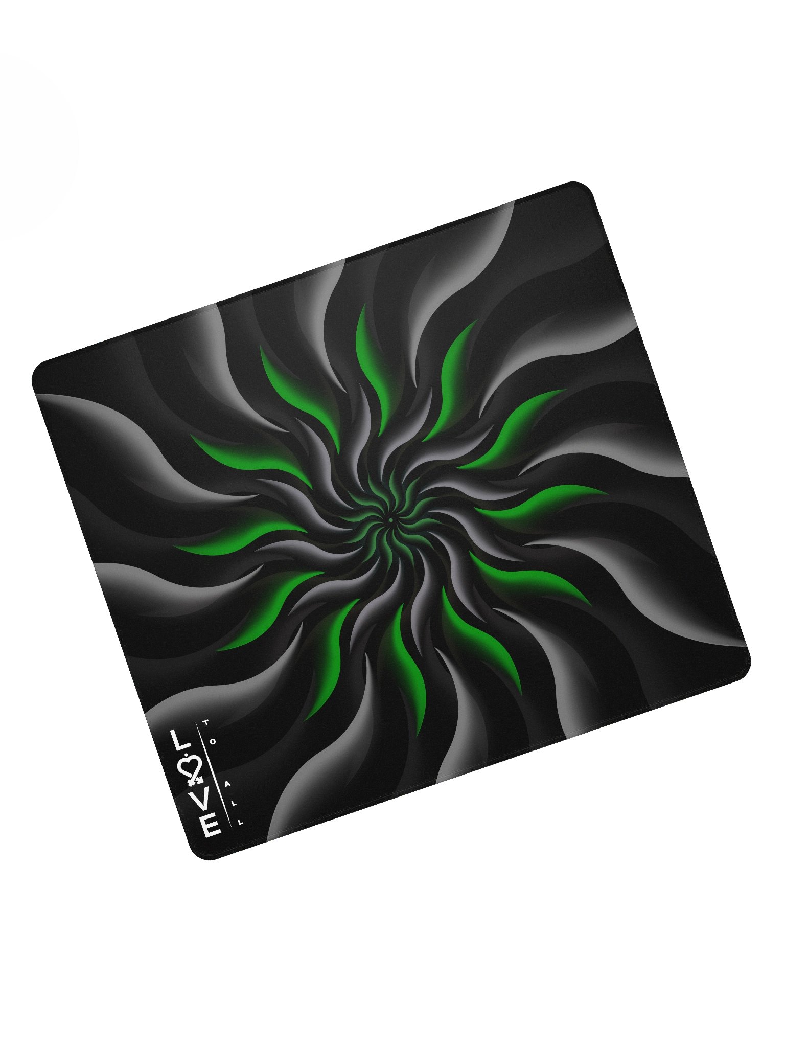 Green Mandala Large Mousepad product image (8)