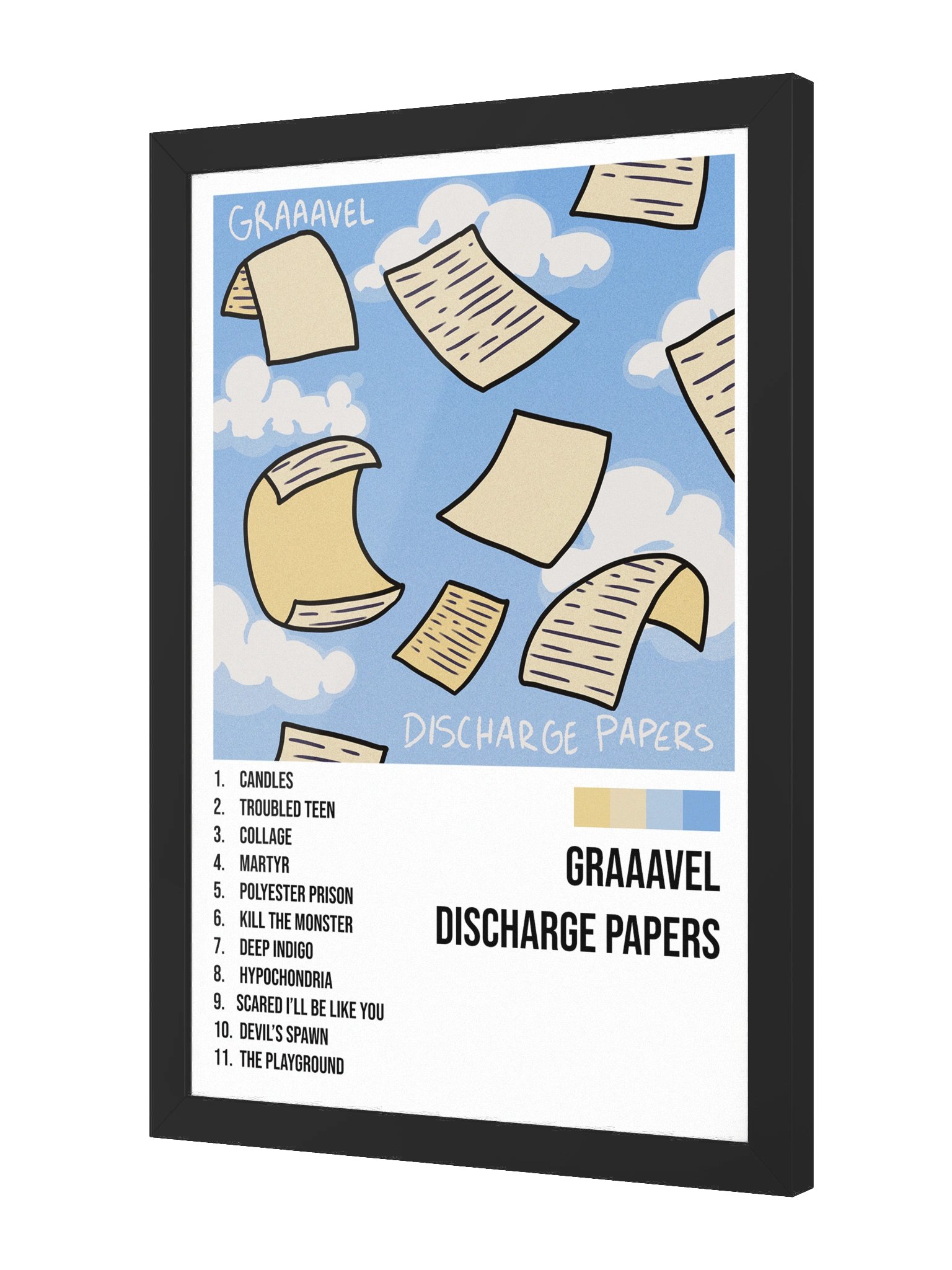 Discharge Papers Framed Poster product image (2)