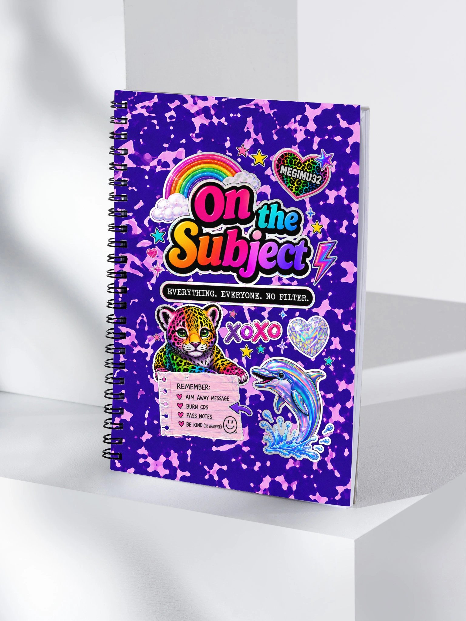 OTS NOTEBOOK RAINBOW product image (4)