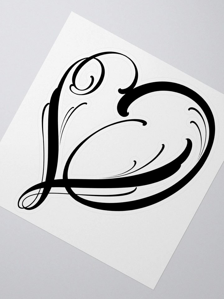 Black Logo Sticker product image (2)