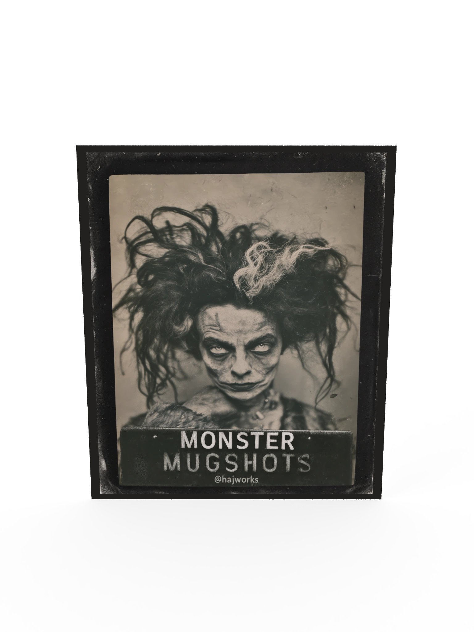 Monster Mugshots No. 008 — Matte Art Print product image (5)