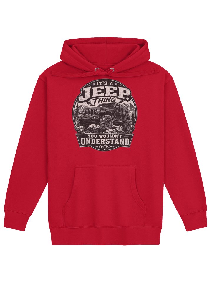 Red Off-Road Adventure Hoodie product image (1)