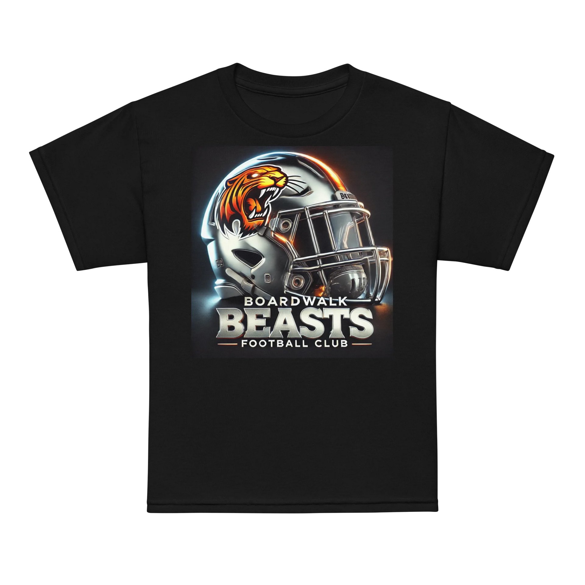 Youth Boardwalk Beasts Football Club Beast Helmet Tee Shirt product image (7)