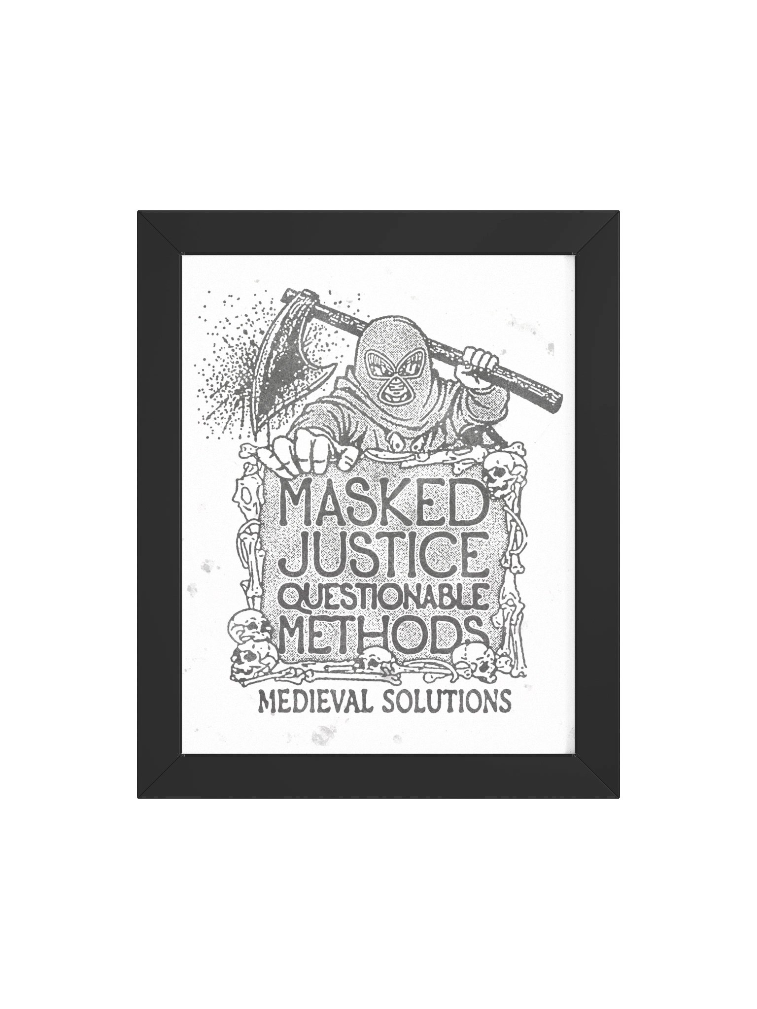 QUESTIONABLE ! Framed Print. product image (4)