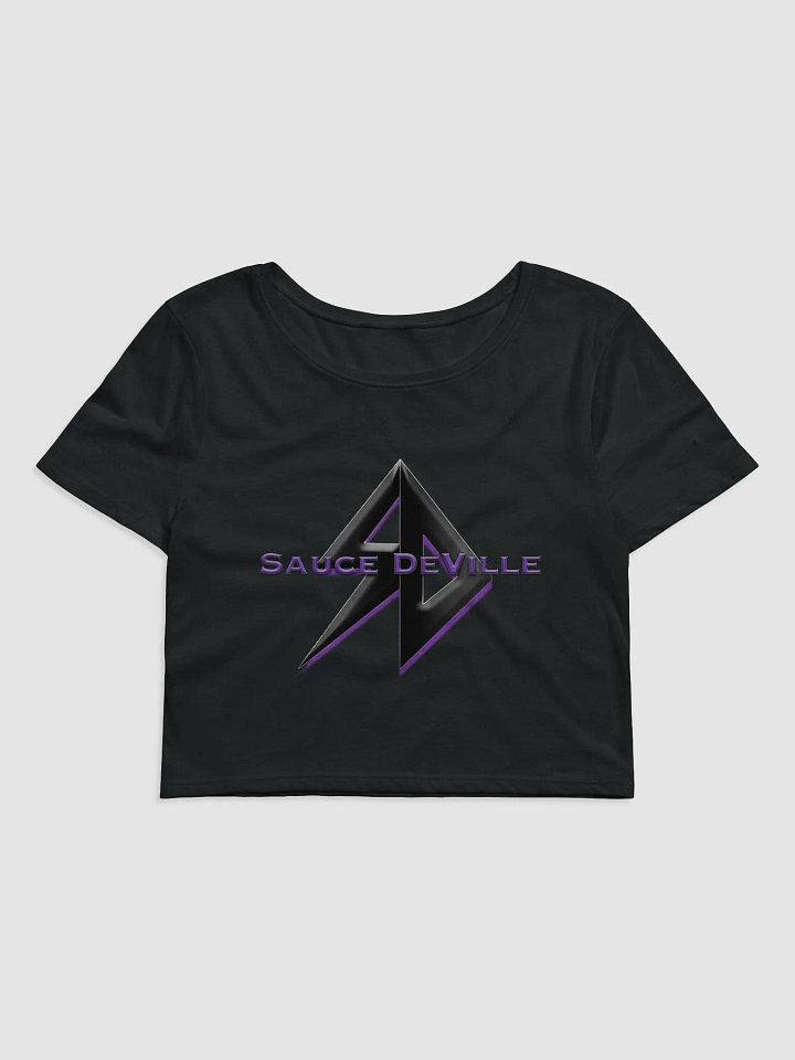 SauceDeVille Logo Women's Crop Tee product image (1)