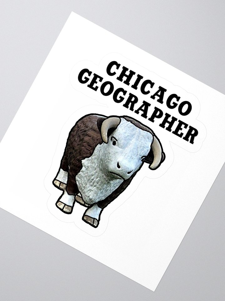 CG Big beef cow Sticker product image (2)