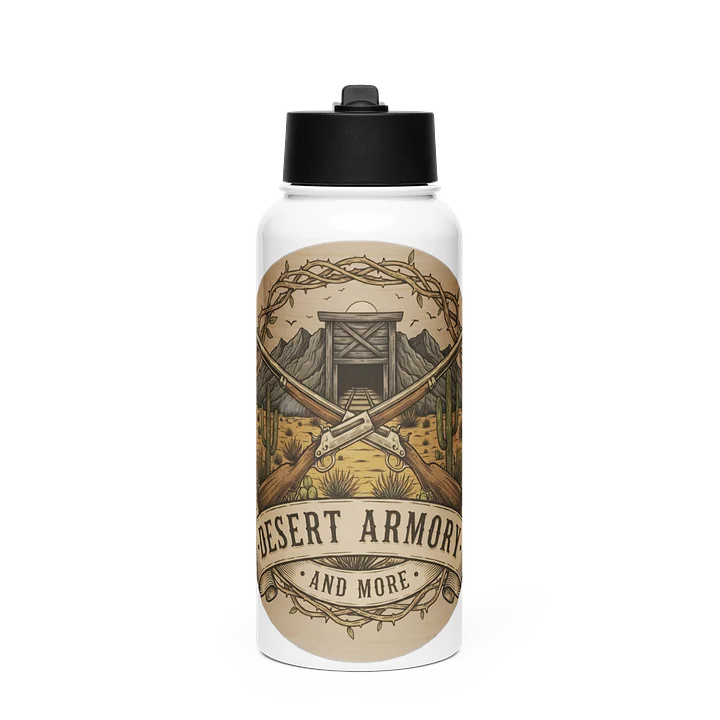 Desert Armory And More, Water Bottle, Design 2 product image (1)