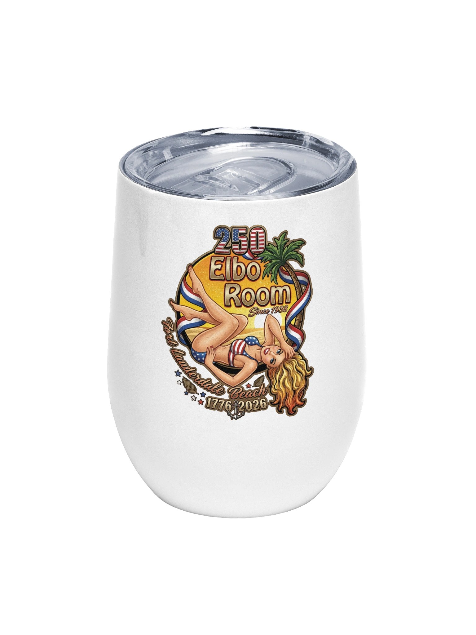 America 250 Insulated Wine Tumbler | Elbo Room 1776-2026 Edition product image (1)