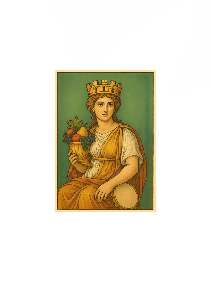 Goddess Fortuna Annonaria Mini-Poster product image (1)