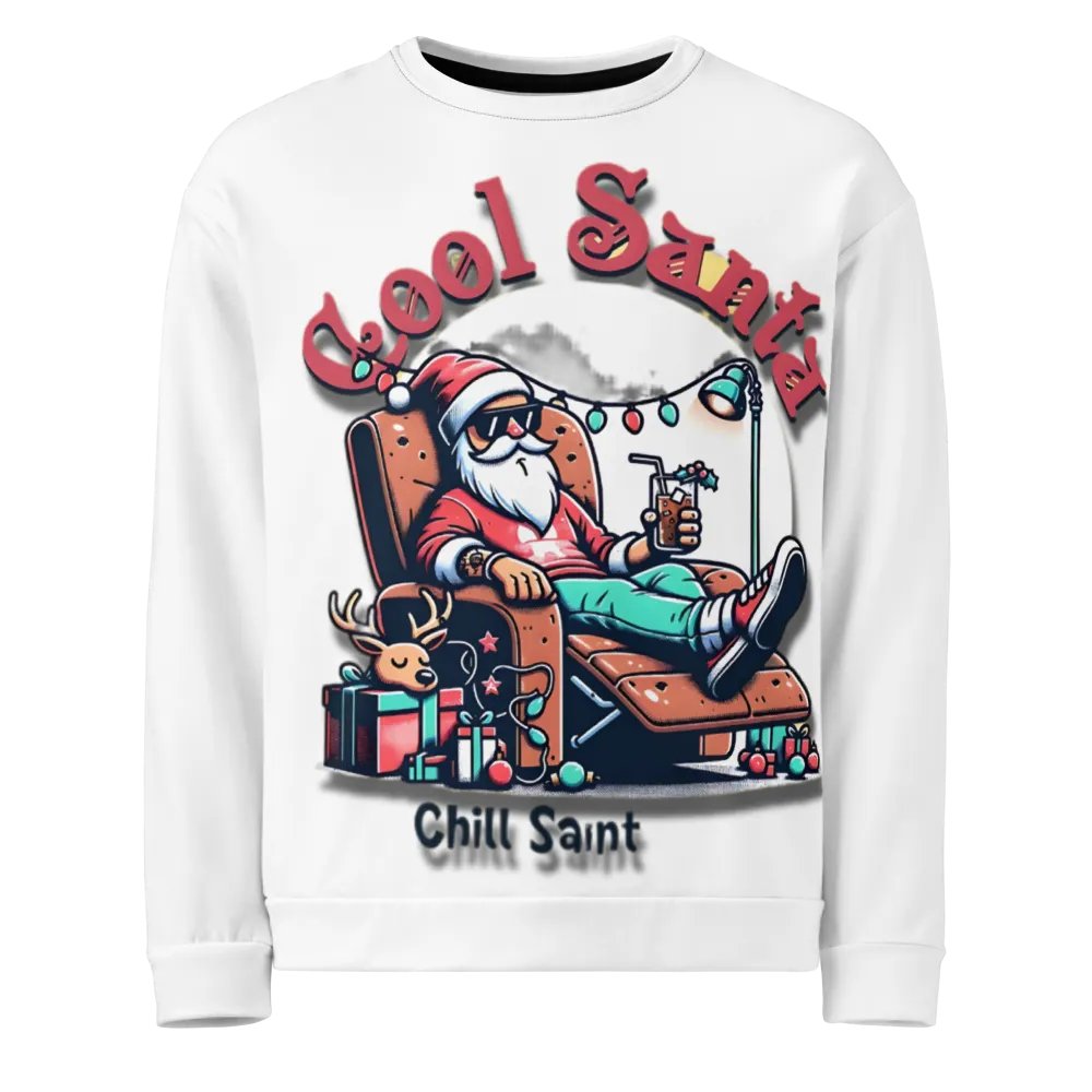 Chill Santa All-Over Print Sweatshirt product image (1)