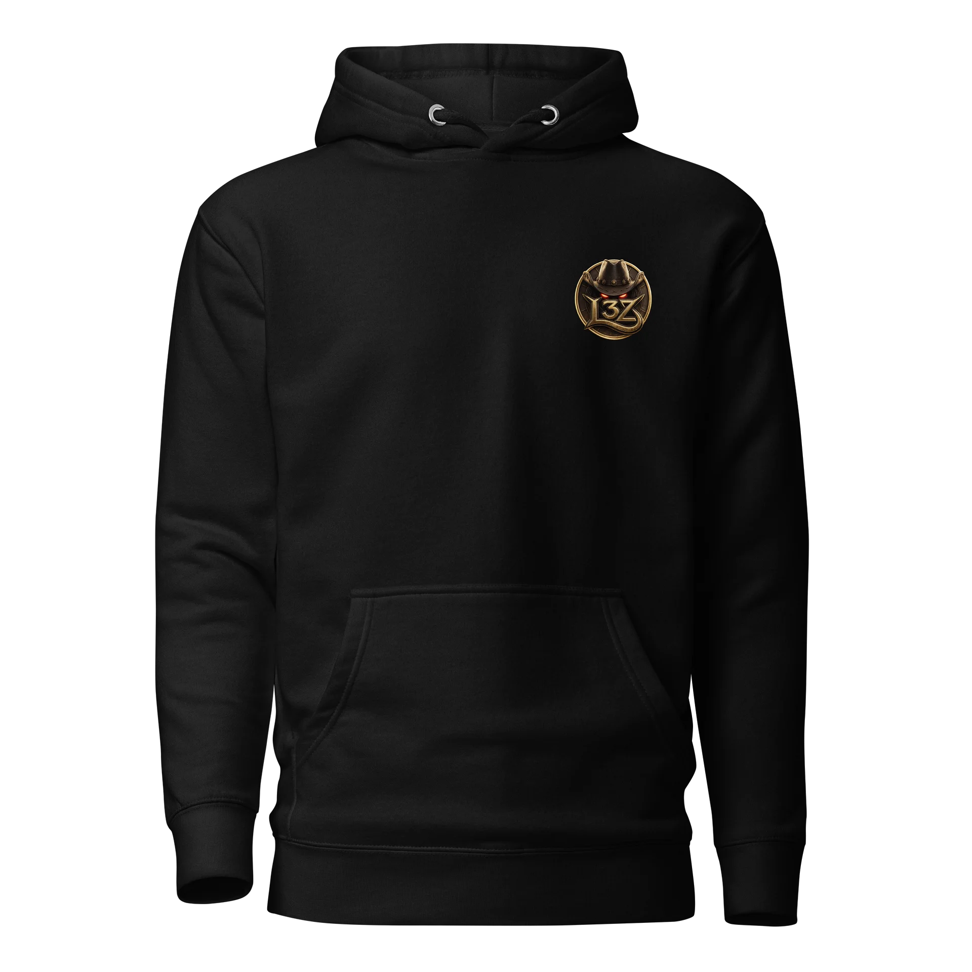 L3Z Cowboy Hat Logo Premium Hoodie product image (1)