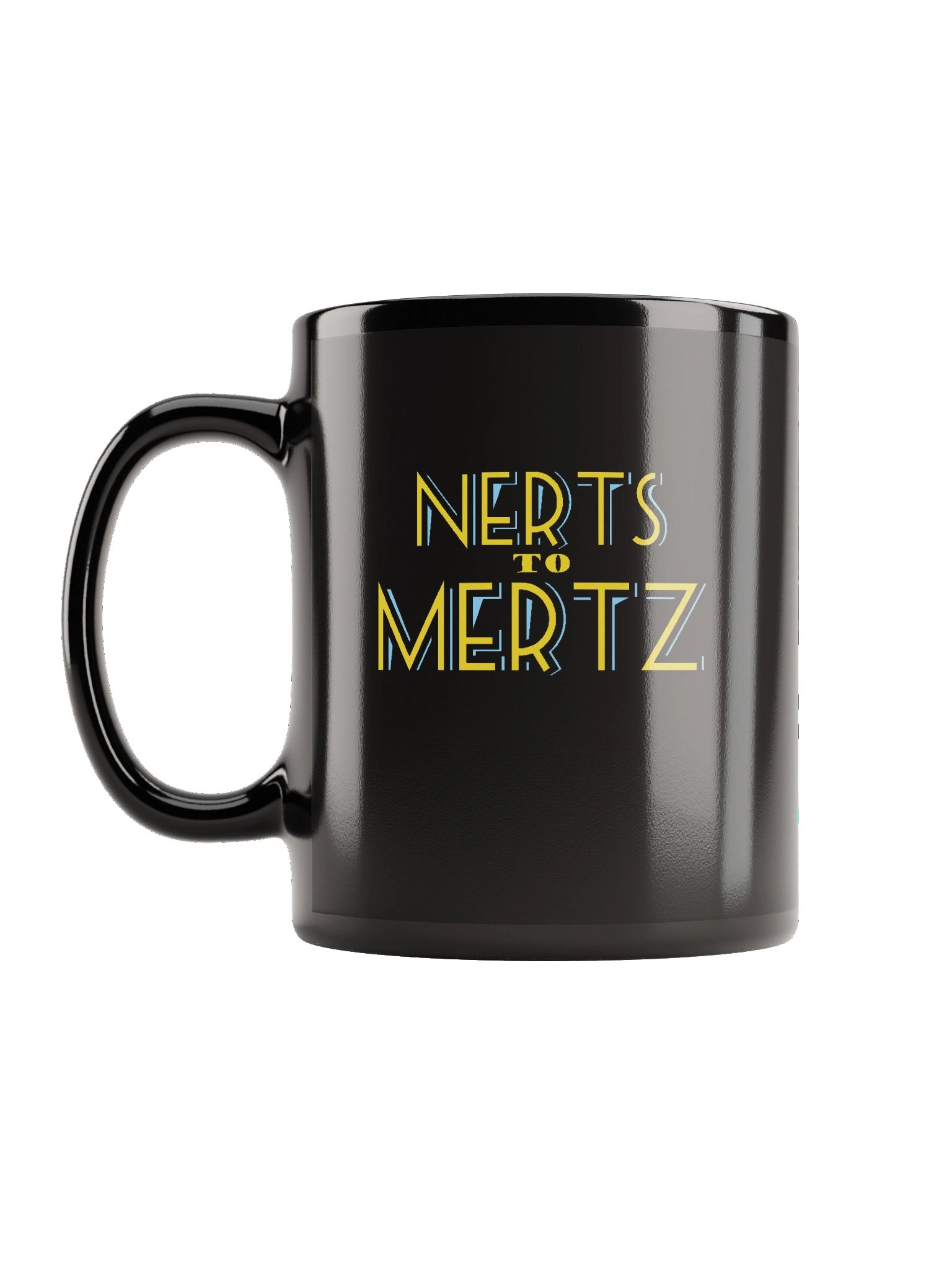 'Nerts to Mertz' Black Mug product image (2)