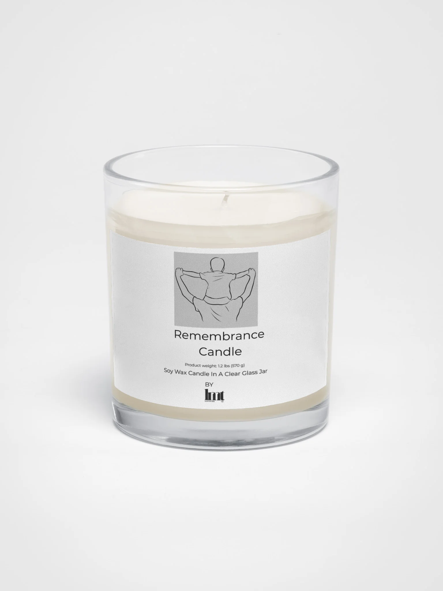 Father-Child Remembrance Soy Wax Candle product image (1)