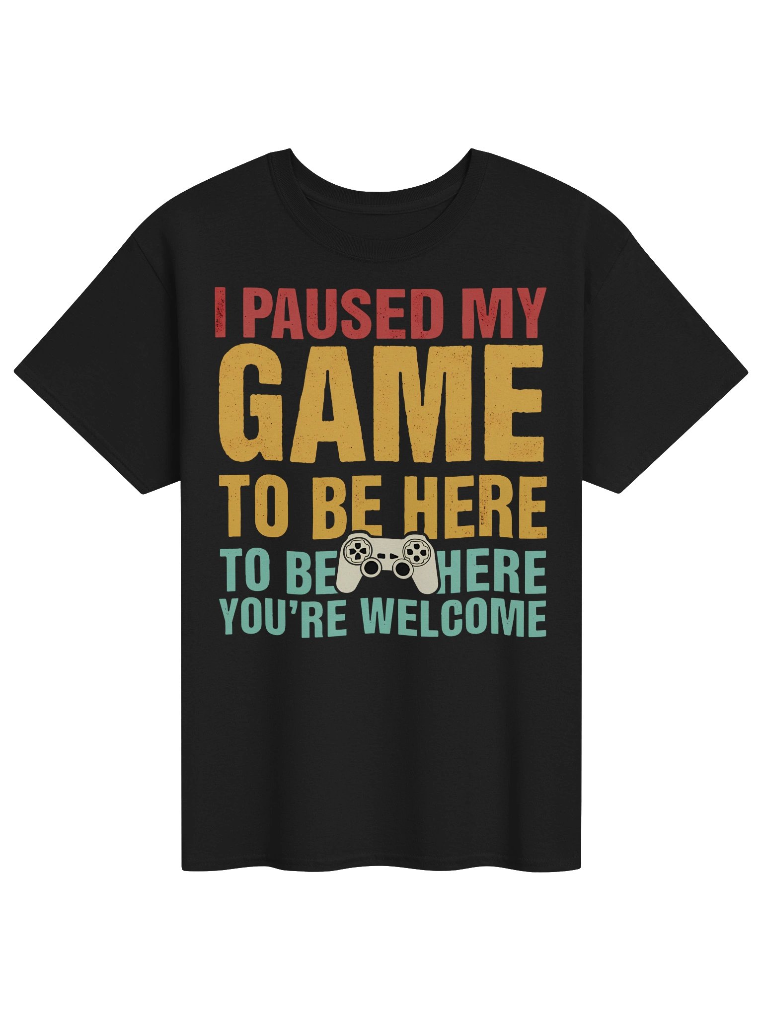 I Paused My Game To Be Here You're Welcome Vintage T-Shirt product image (1)