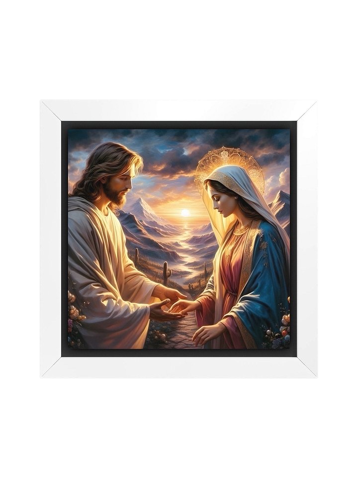 Jesus Meets Mary After the Resurrection Wall Art product image (2)