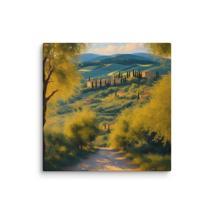 Mediterranean Serenity – Hillside Town Path product image (2)