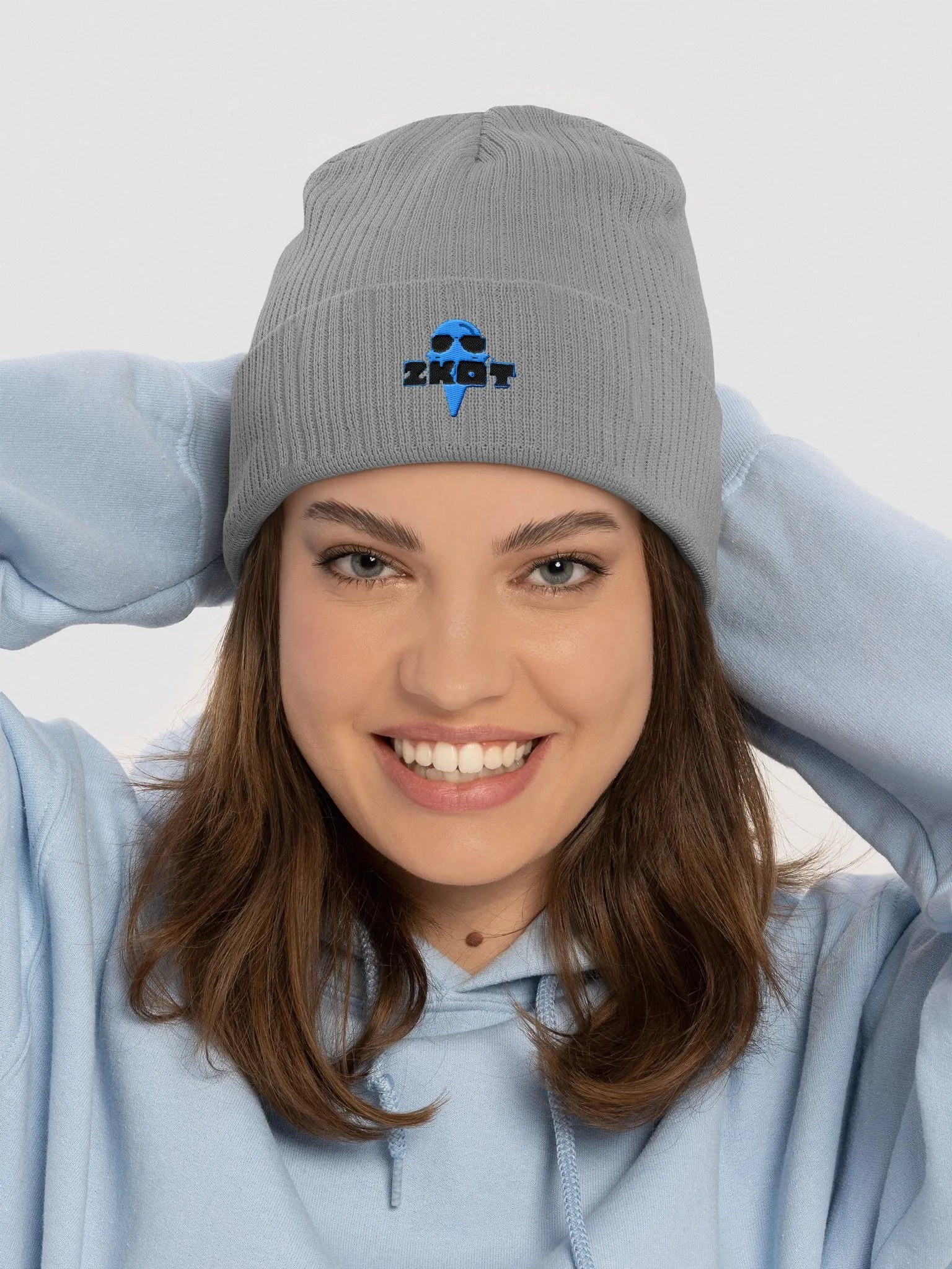 ZKOT Ribbed Beanie - Show your Support with Style - Headwear - 100% Organic Cotton product image (6)