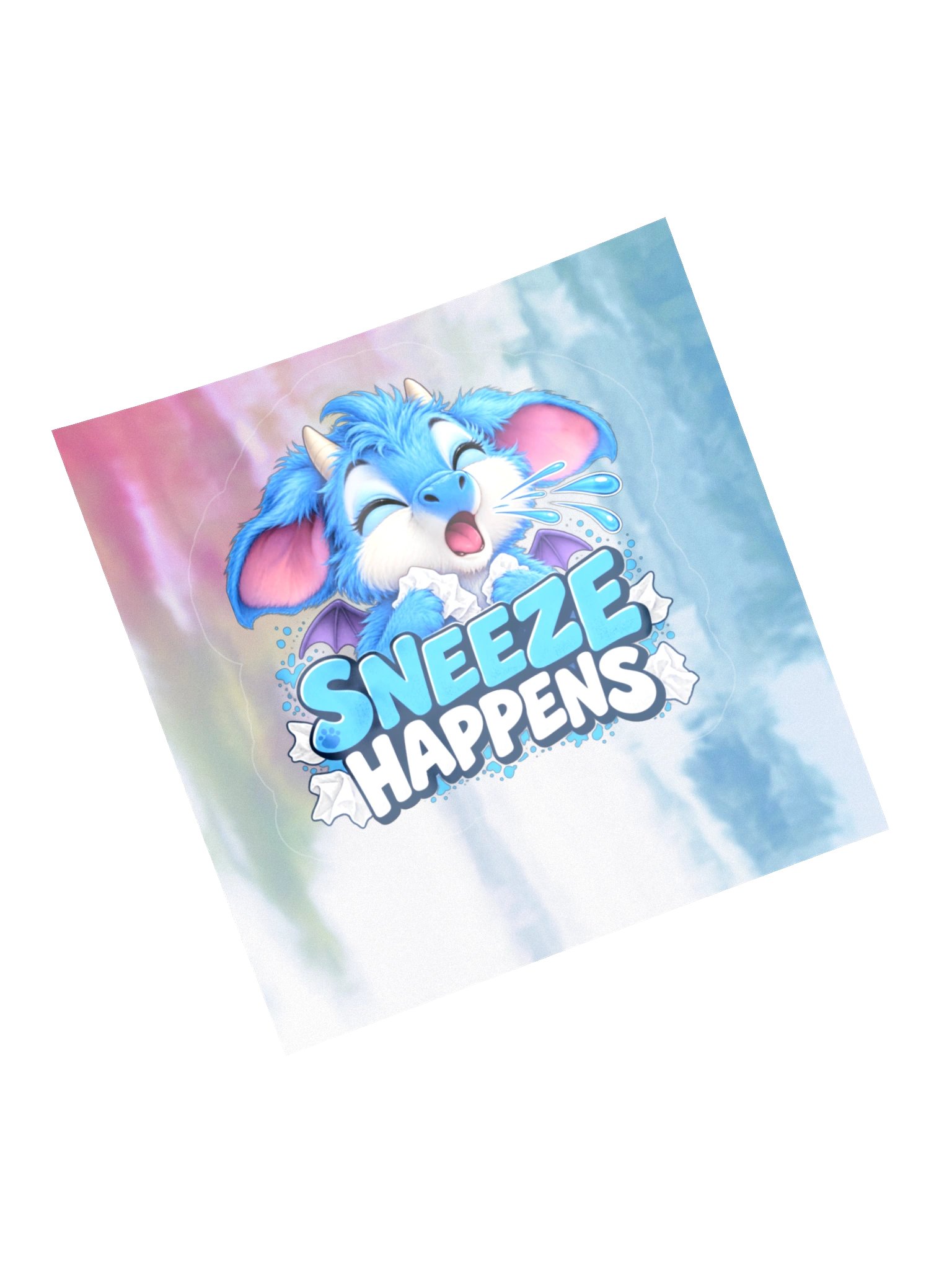 Sneeze Happens Holographic Sticker product image (13)