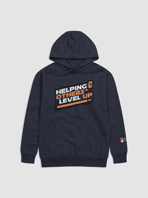 Helping Others Level Up Hoodie - Dark Side product image (1)