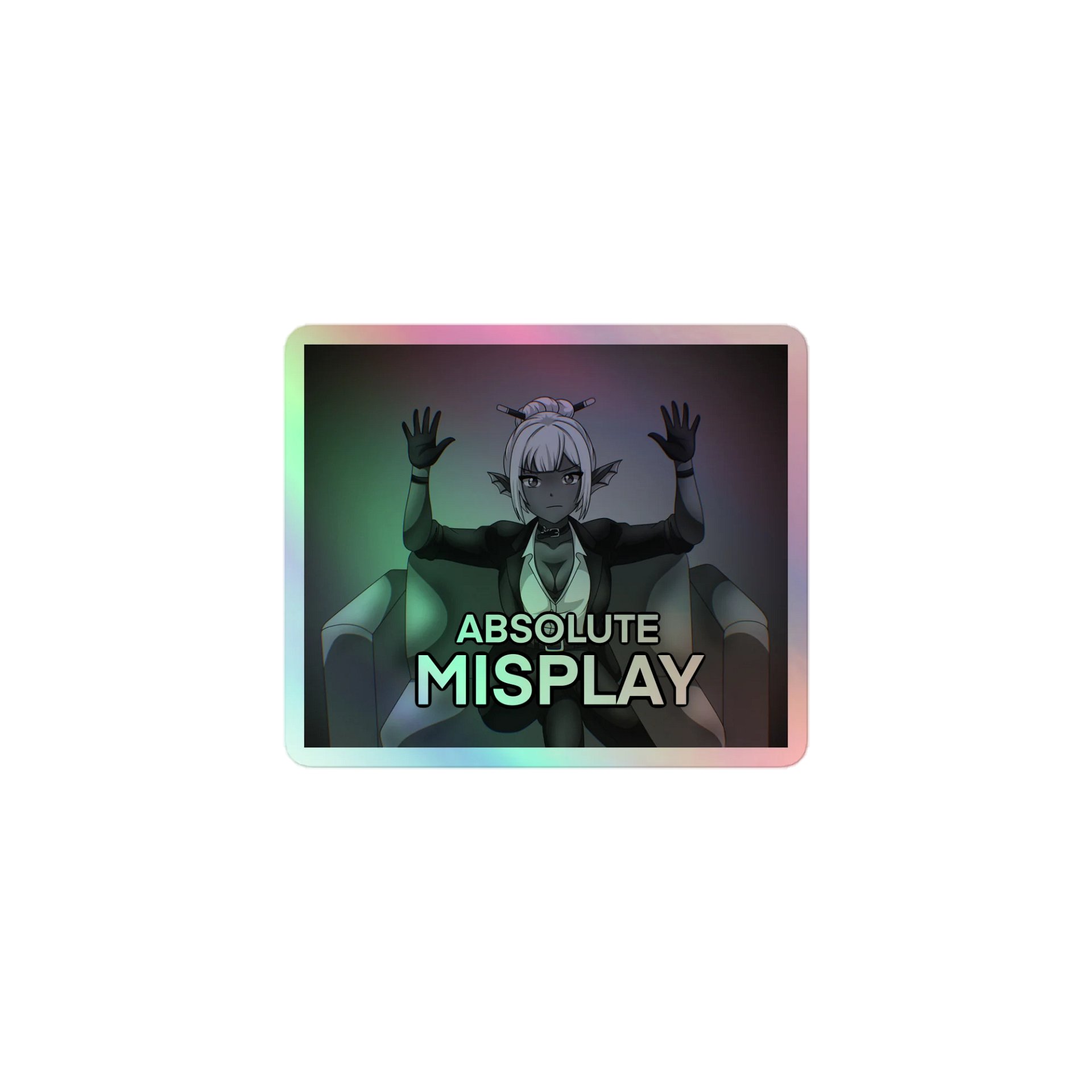 [Meme] Absolute Misplay Holo Sticker product image (1)