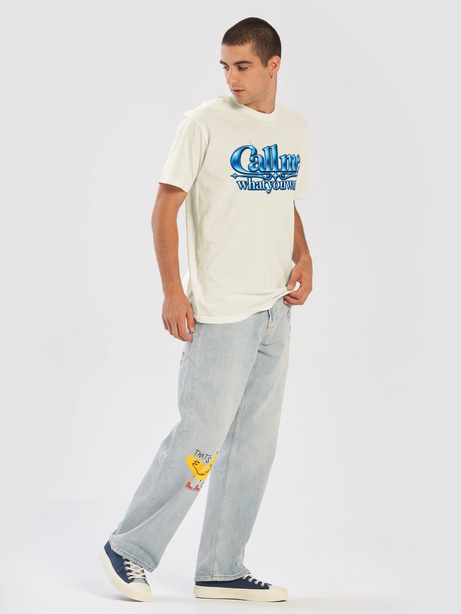 Call Me What You Want Sky Blue Faith Premium Unisex T-Shirt product image (5)