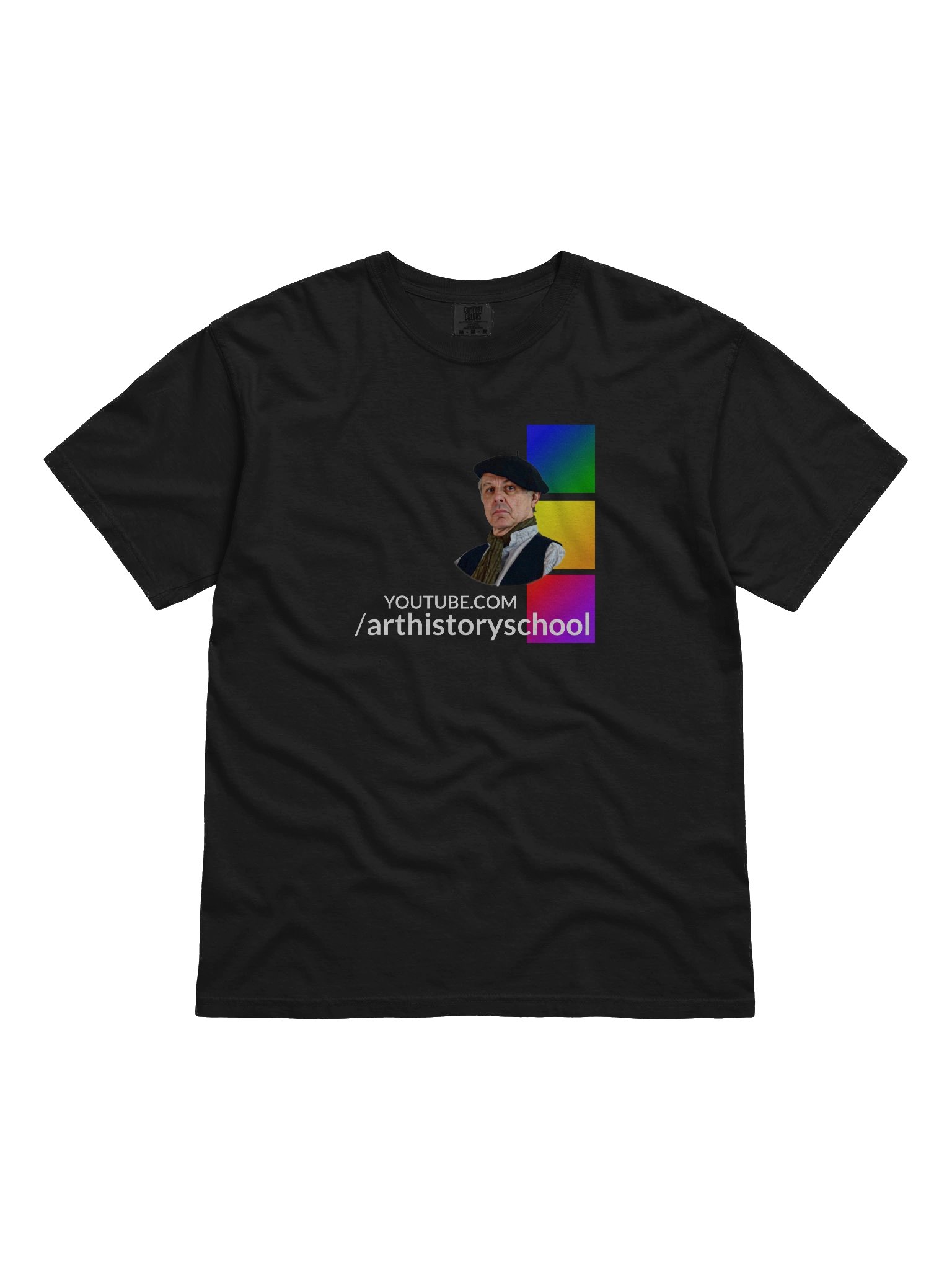 Art History School Tee Shirt (dark colours) product image (1)