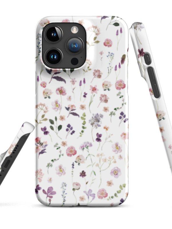 WILDFLOWER WEDDING WATERCOLOR Snap Case product image (1)