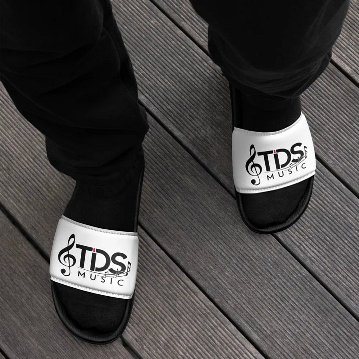 TDS Music Men's Slides: Exclusive Music-Themed Designs for Beach and Pool product image (2)