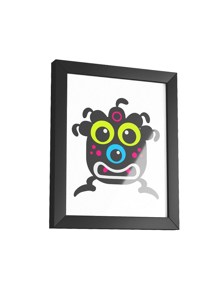 Framed High-Quality Monsters Poster (in) product image (8)