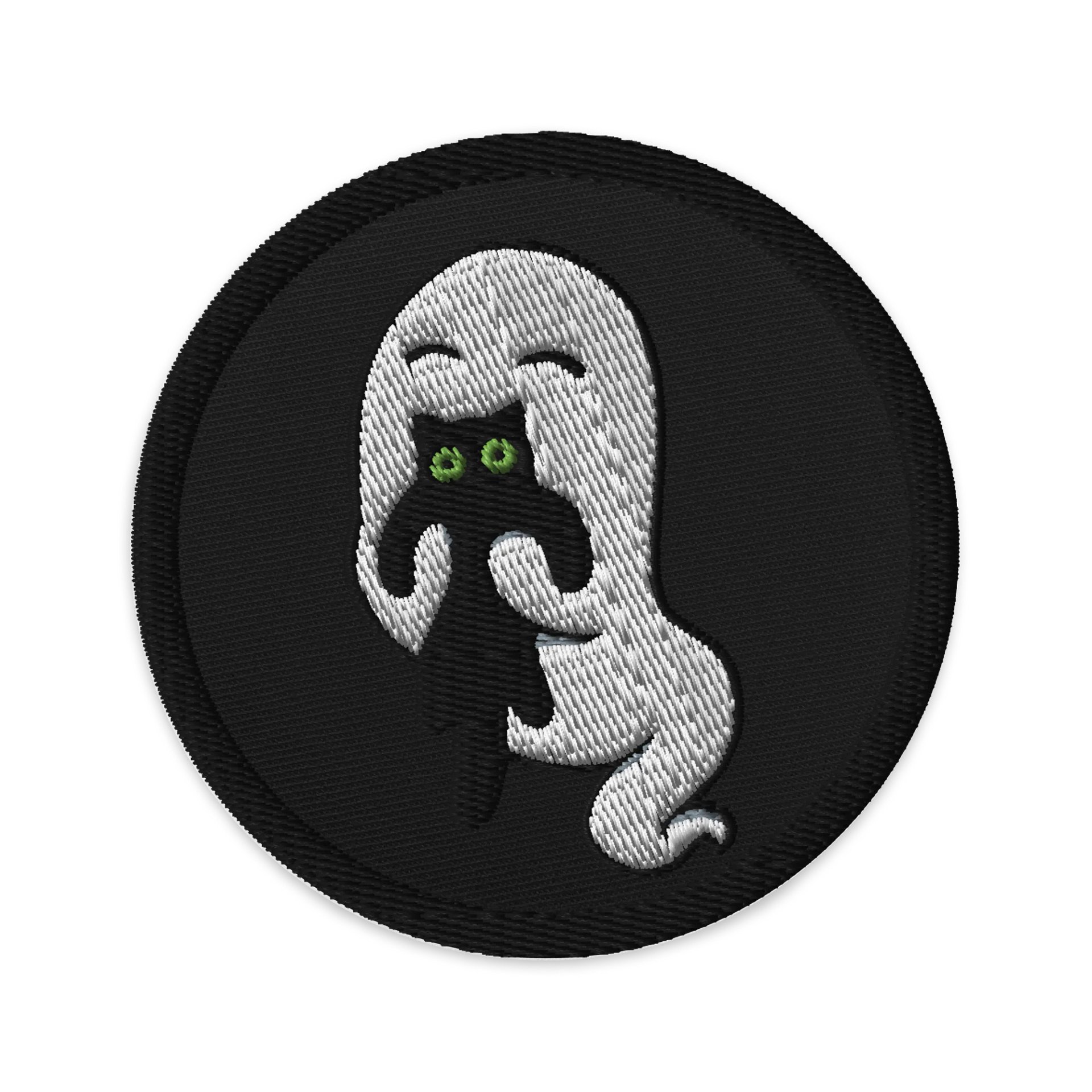 Ghost Kitty Embroidered Patch product image (1)