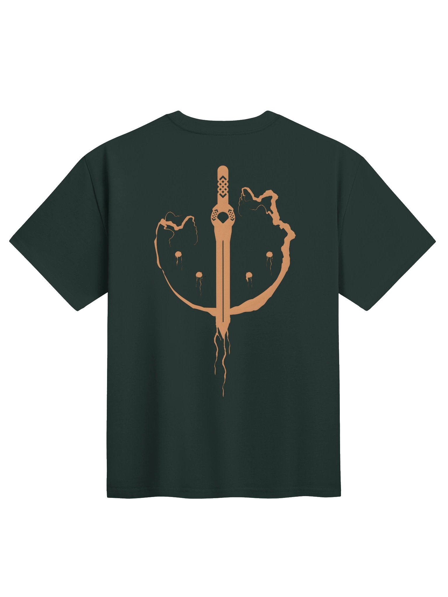 Oaths & Empires Dark Green and Gold T-Shirt product image (2)