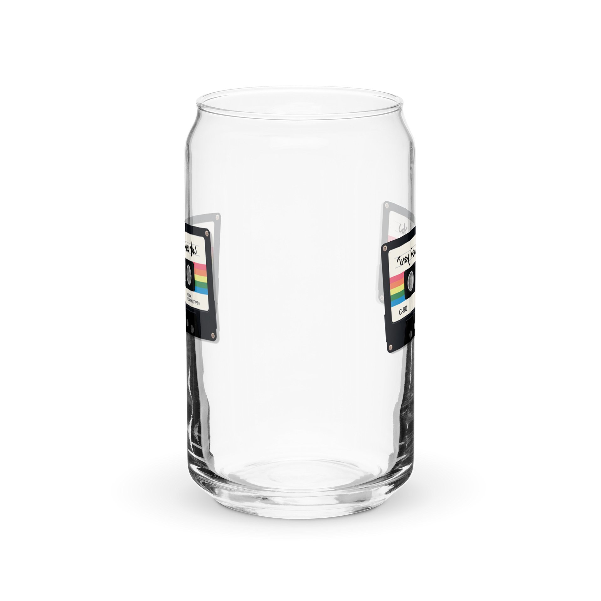 They Reminisce Over You Can-Shaped Glass (optional Lid and Straw) product image (2)
