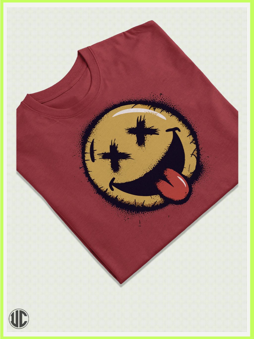 X Smiley – Heavyweight T-Shirt product image (2)