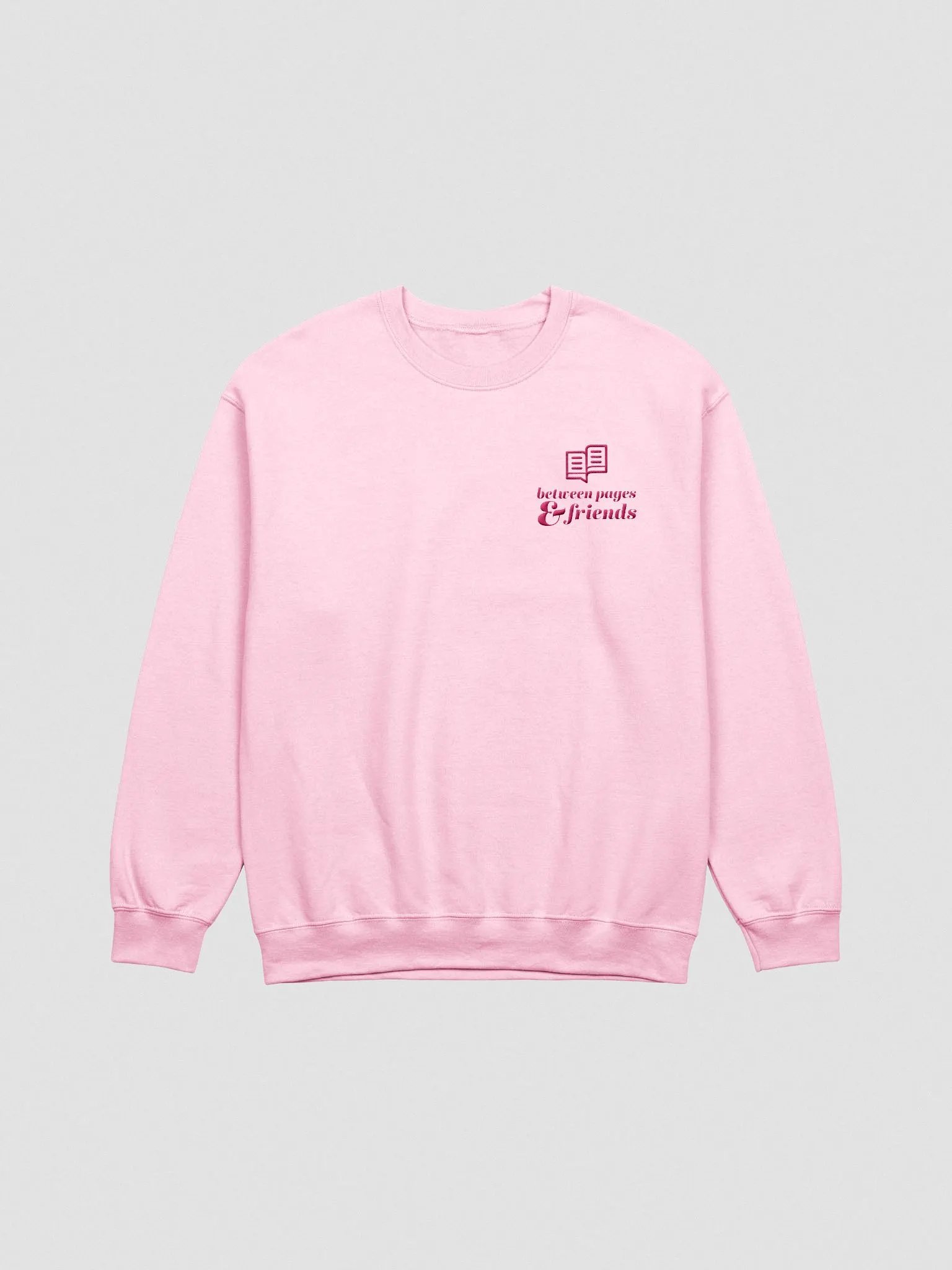 Pink Embroidered Logo Crewneck product image (2)