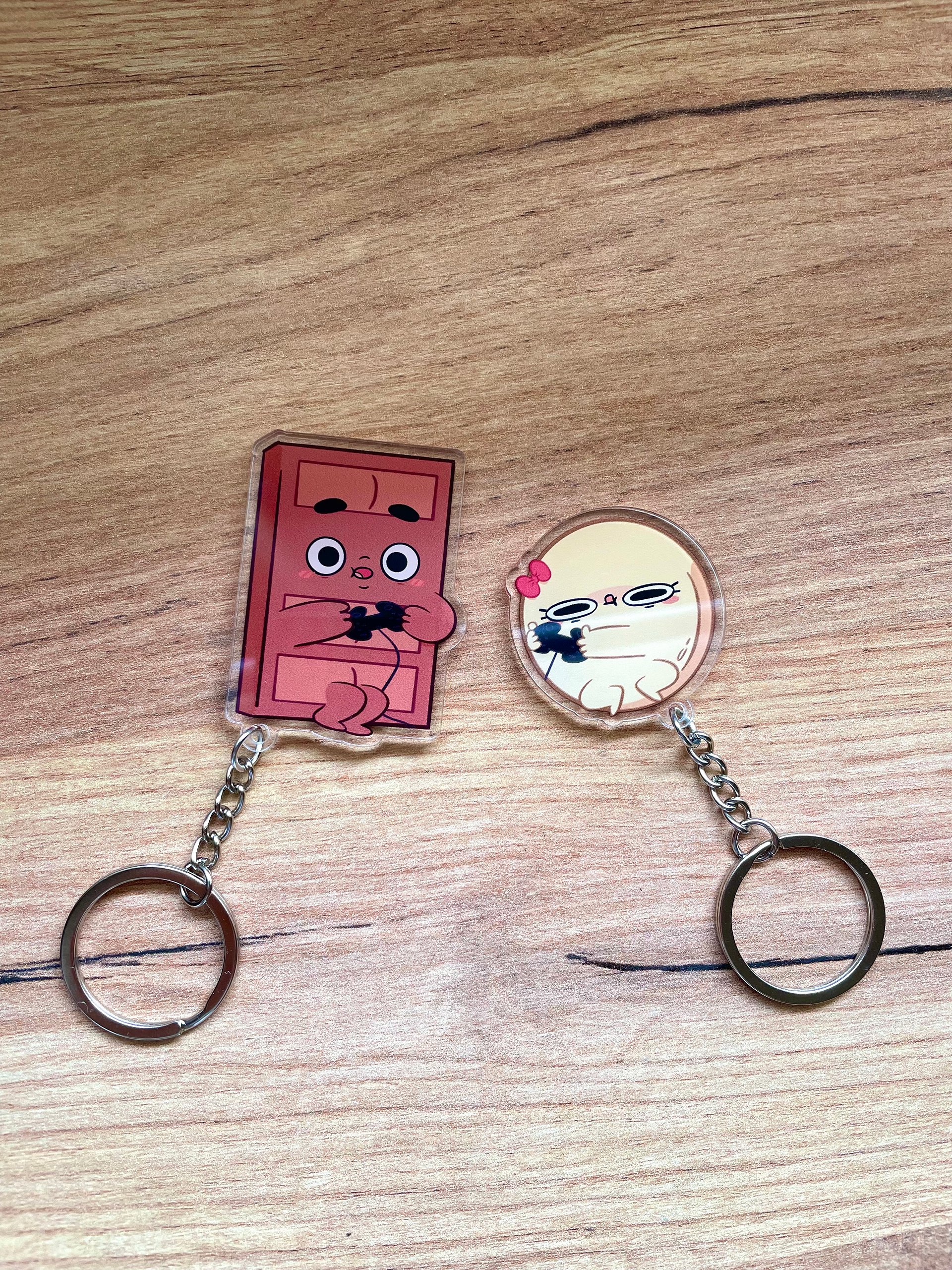 Matching Choco & Pancake Keychains with Bonus Display Base product image (6)