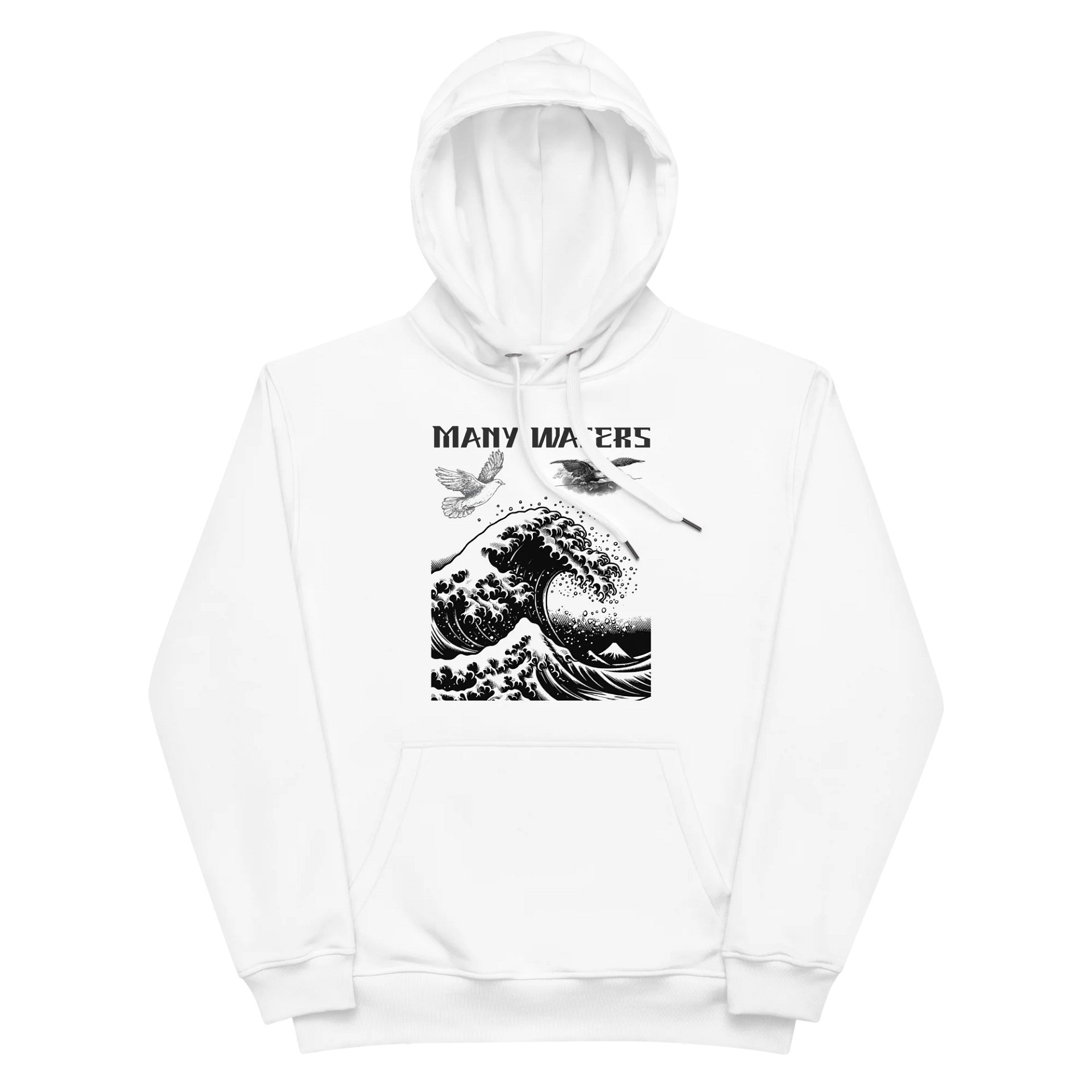 Many waters hoodie unisex product image (2)