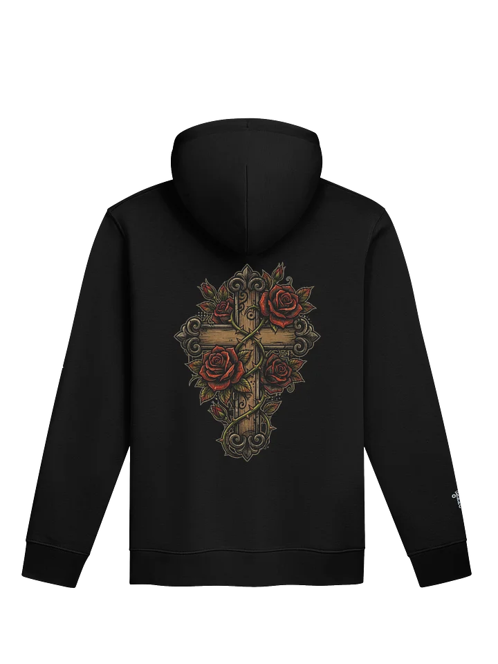 ONE KING The Gift 100% Organic Cotton Premium Street Hoodie with embroidered sleeve logo product image (1)