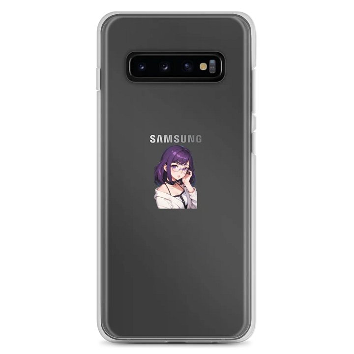 (PURPLE WAIFU) K Clear Case for Samsung product image (1)
